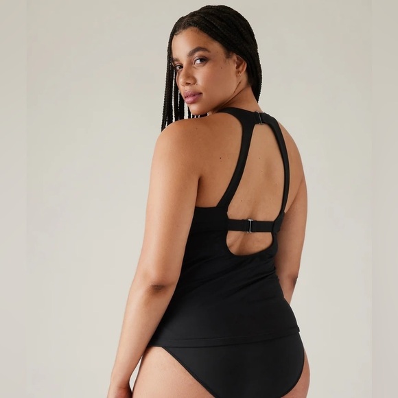 NWT! ATHLETA Black Maldives Bra Cup Tankini - Multiple Sizes🩵 - Picture 5 of 12